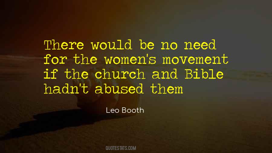 Quotes About Women's Movement #1501536