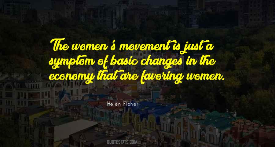 Quotes About Women's Movement #1747928