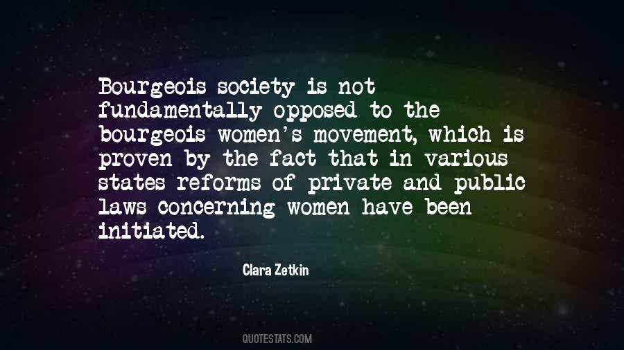 Quotes About Women's Movement #243931