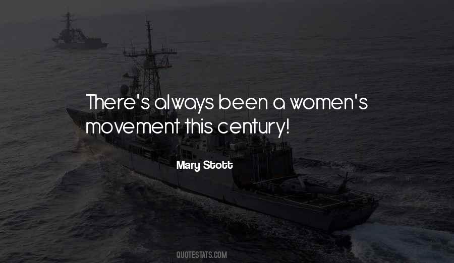 Quotes About Women's Movement #270225