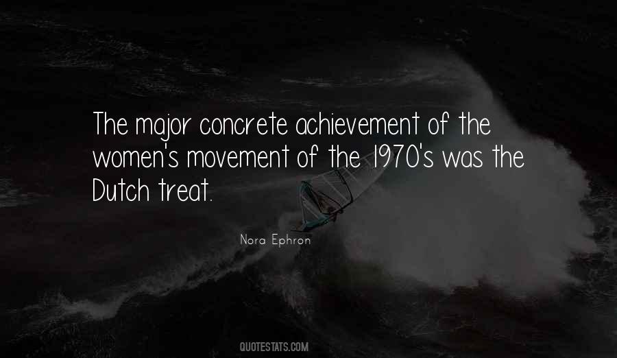 Quotes About Women's Movement #75381