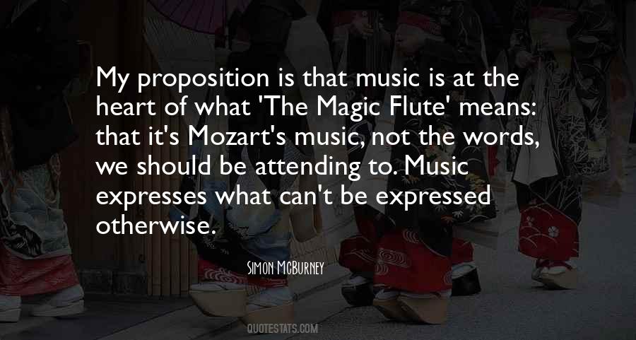 Quotes About The Magic Flute #210158