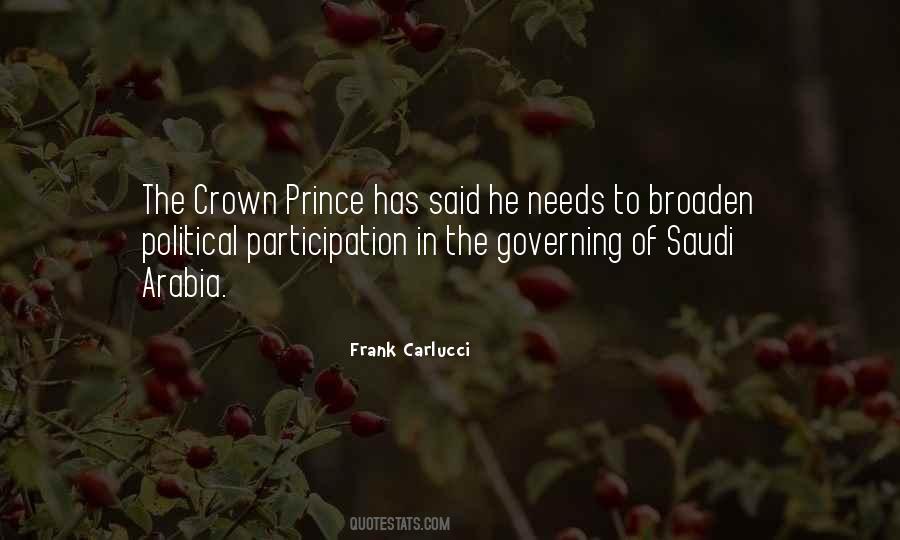 Crown Prince Quotes #492400