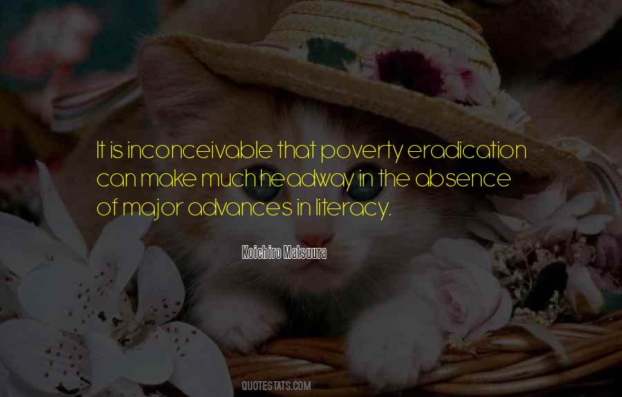 Quotes About Poverty Eradication #1685224