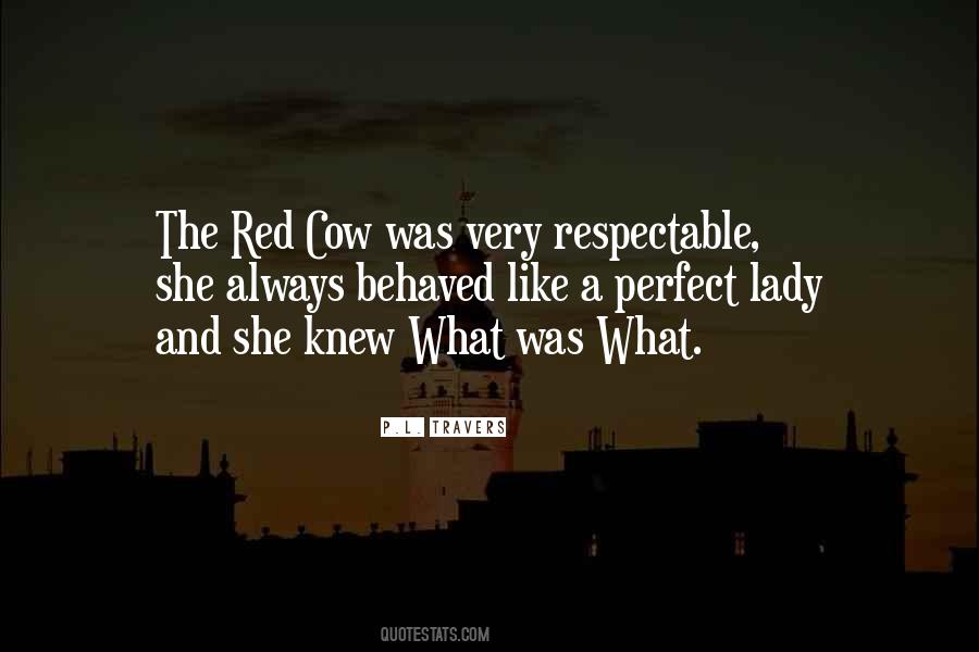 Quotes About A Lady In Red #1745781