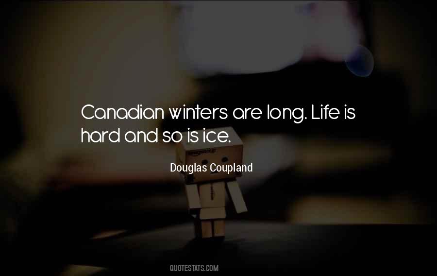 Quotes About Canadian Winters #731149