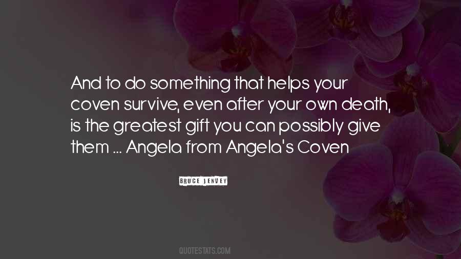 Quotes About Angela #1582230