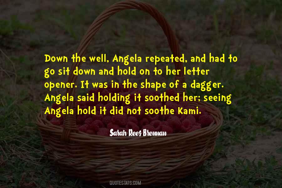 Quotes About Angela #941295