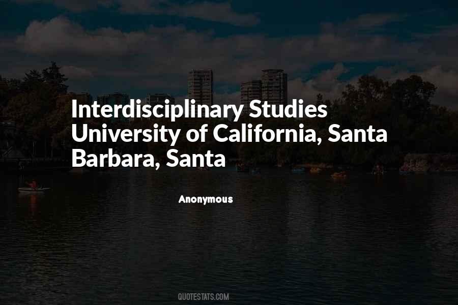 Quotes About Santa Barbara #295003