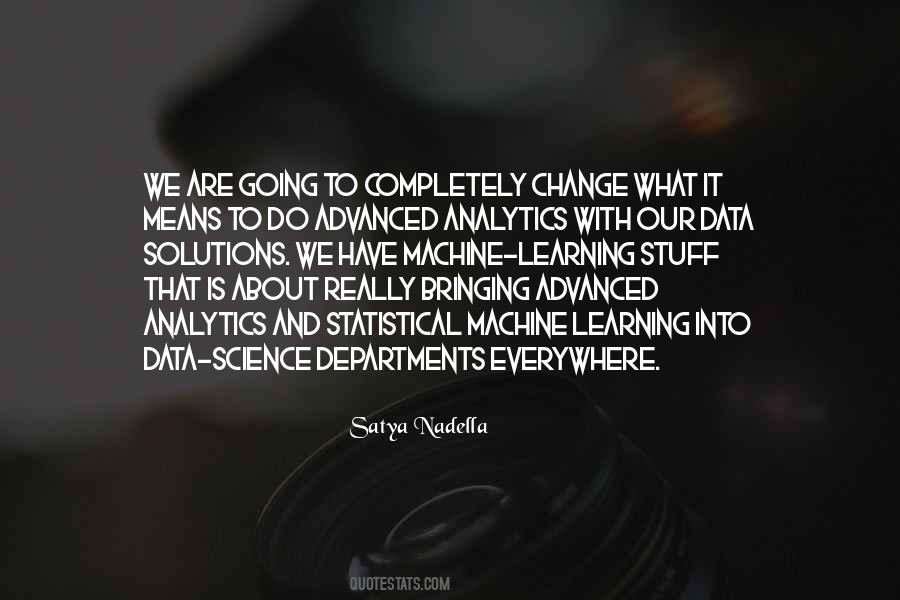 Quotes About Analytics #1382384