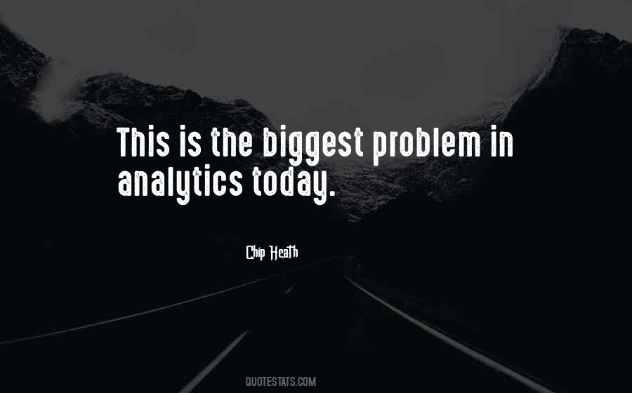 Quotes About Analytics #442742