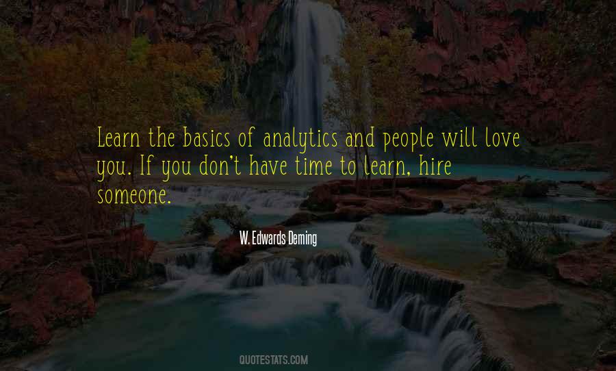 Quotes About Analytics #751829