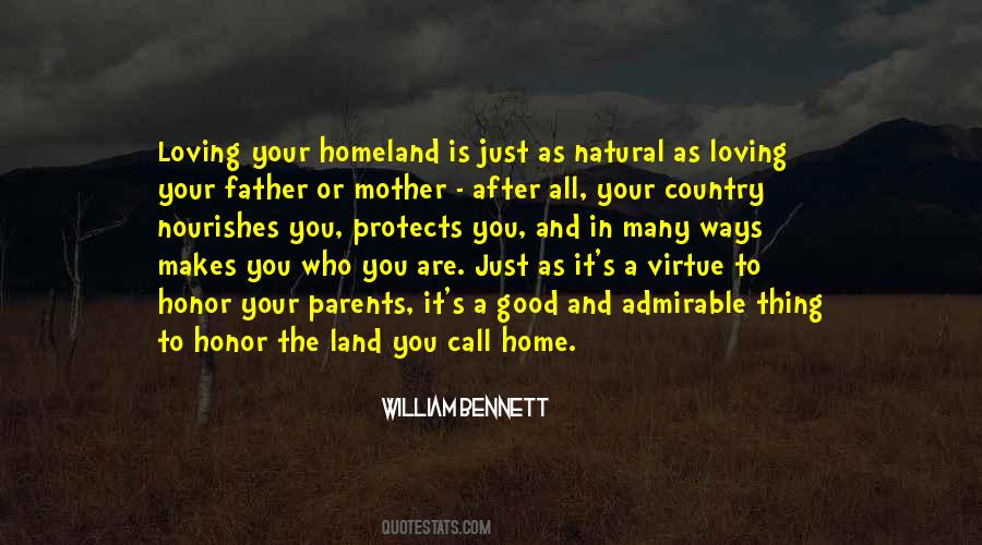 Quotes About The Homeland #232501