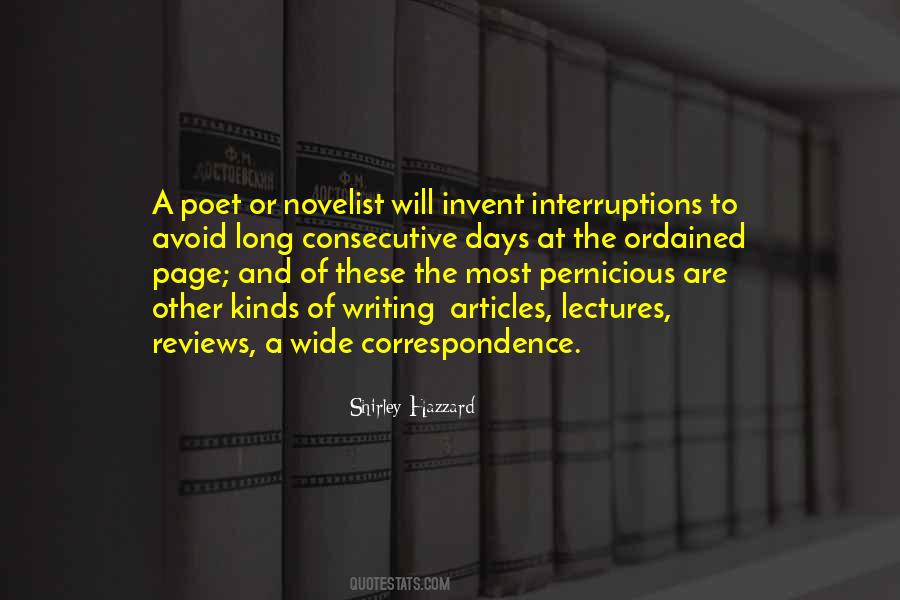 Quotes About Writing Reviews #111444