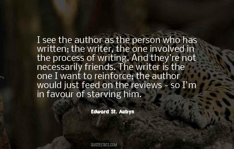 Quotes About Writing Reviews #482893