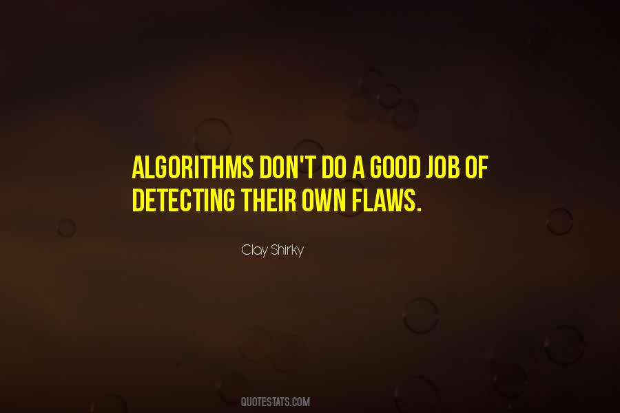 Quotes About Algorithms #1356874