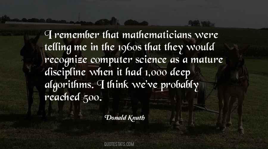 Quotes About Algorithms #1379757