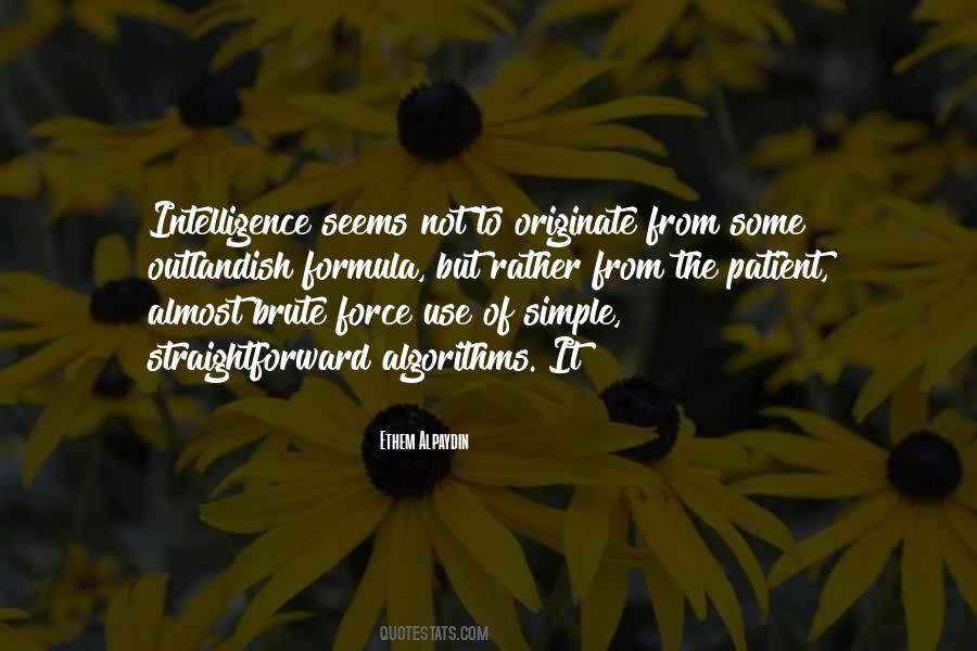 Quotes About Algorithms #392767