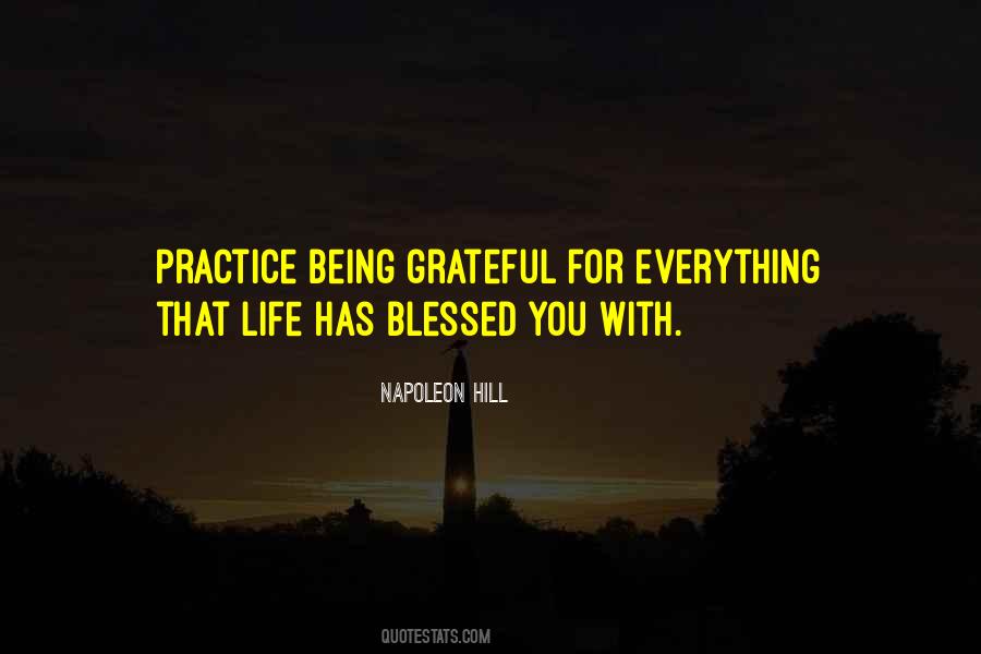 Quotes About Being Grateful #959325