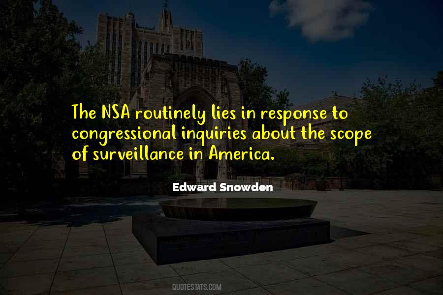 Quotes About Nsa Surveillance #1352478