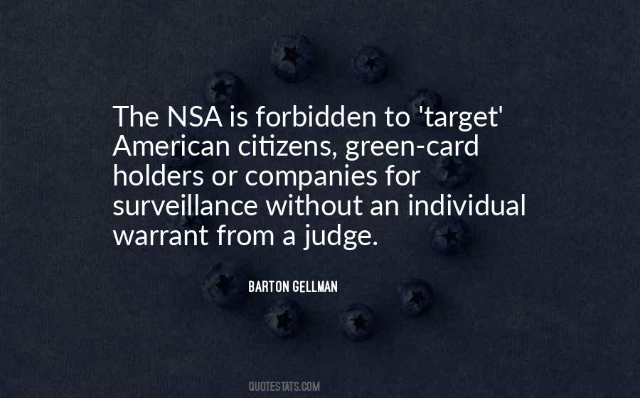 Quotes About Nsa Surveillance #1589127