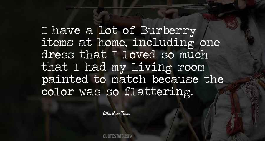 Quotes About Burberry #1174668