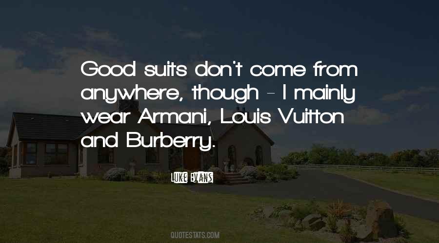 Quotes About Burberry #1532734