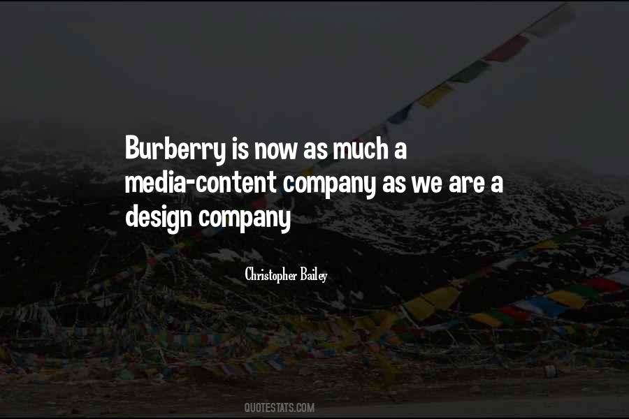 Quotes About Burberry #1548184