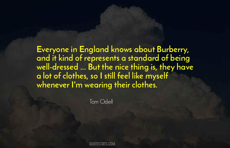 Quotes About Burberry #786809