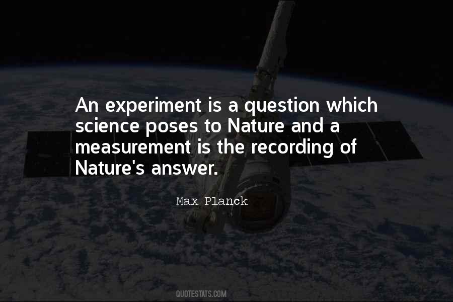 Quotes About The Nature Of Science #279864