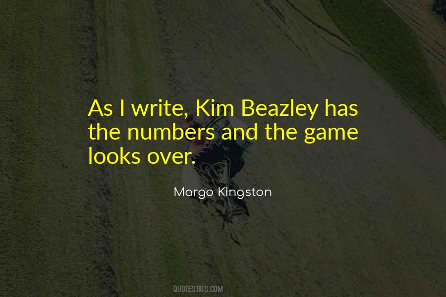 Numbers Game Quotes #682522