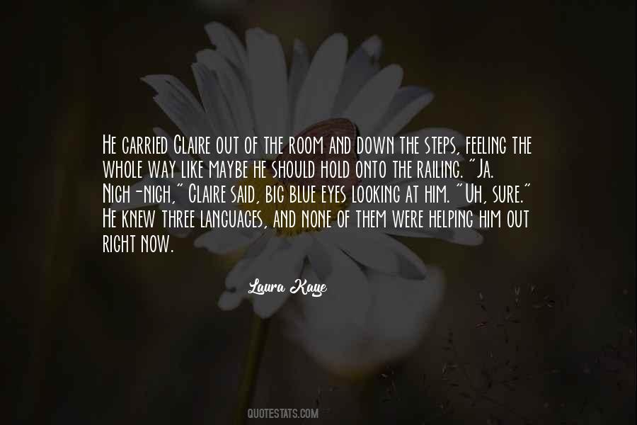 Quotes About Blue Eyes #1440164