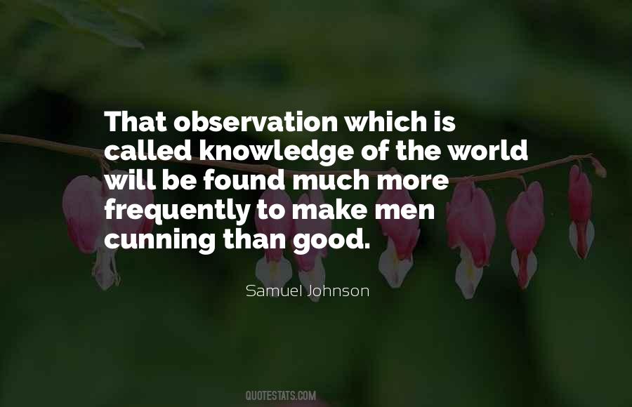 Quotes About Observation #1174714