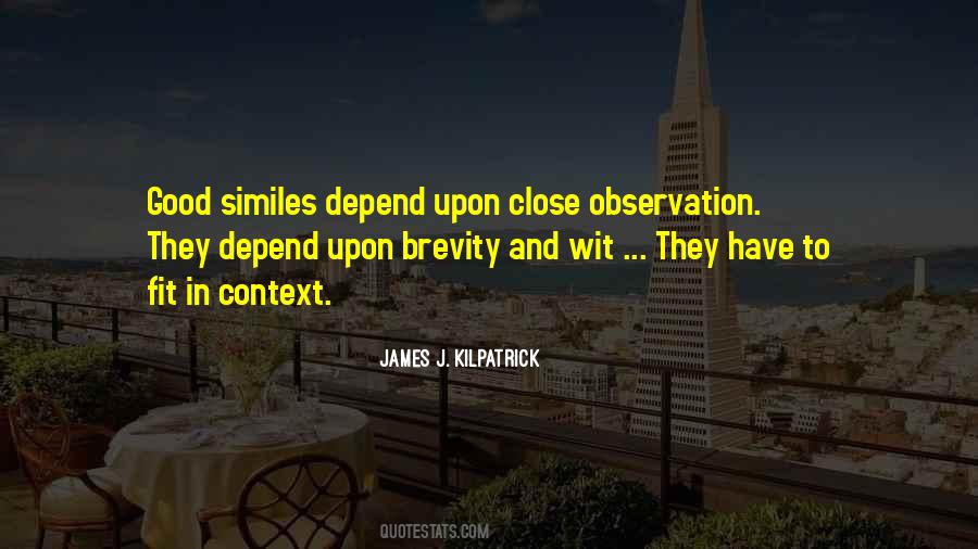 Quotes About Observation #1226887