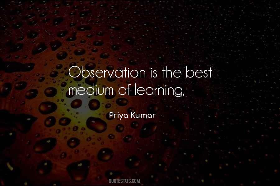 Quotes About Observation #1288508