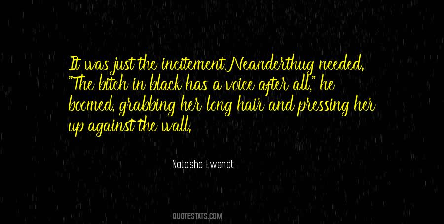 Quotes About Long Black Hair #1824935