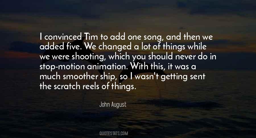 Quotes About Stop Motion #1131038