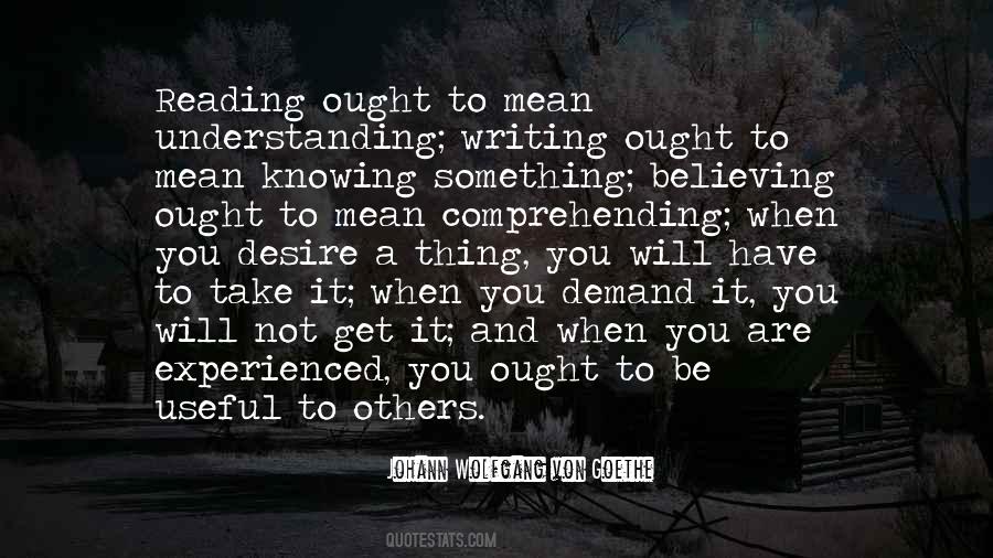 Quotes About Knowing Something #123502