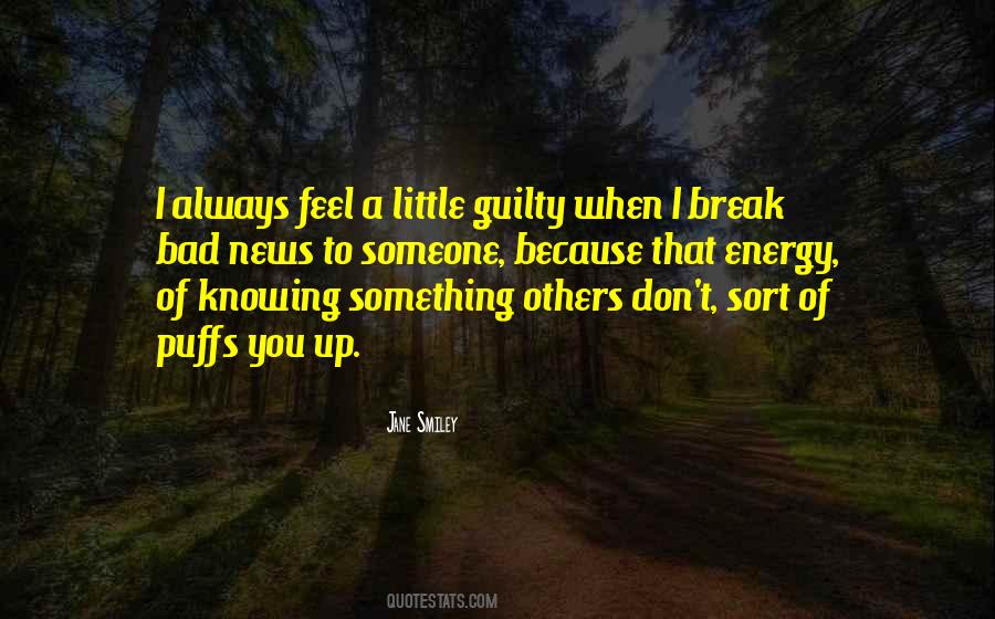 Quotes About Knowing Something #1745929