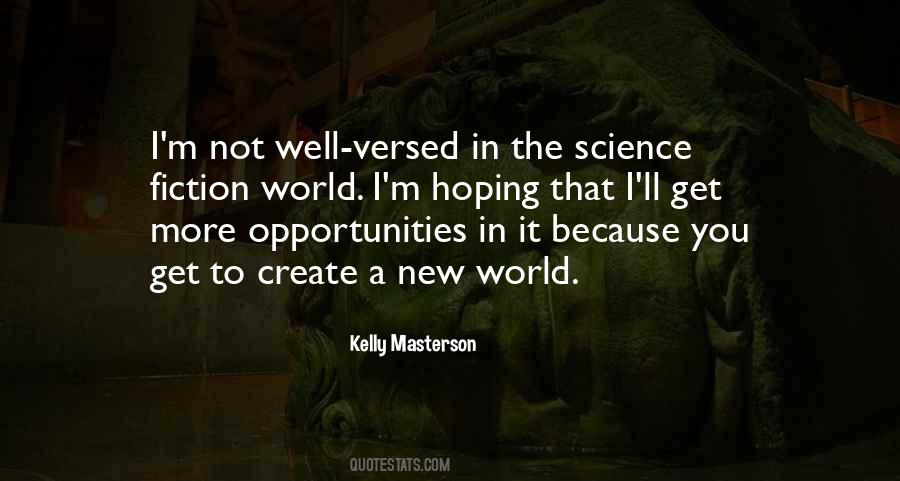 Create A New World Quotes #100156