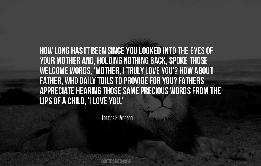 Quotes About Child's Love #63445