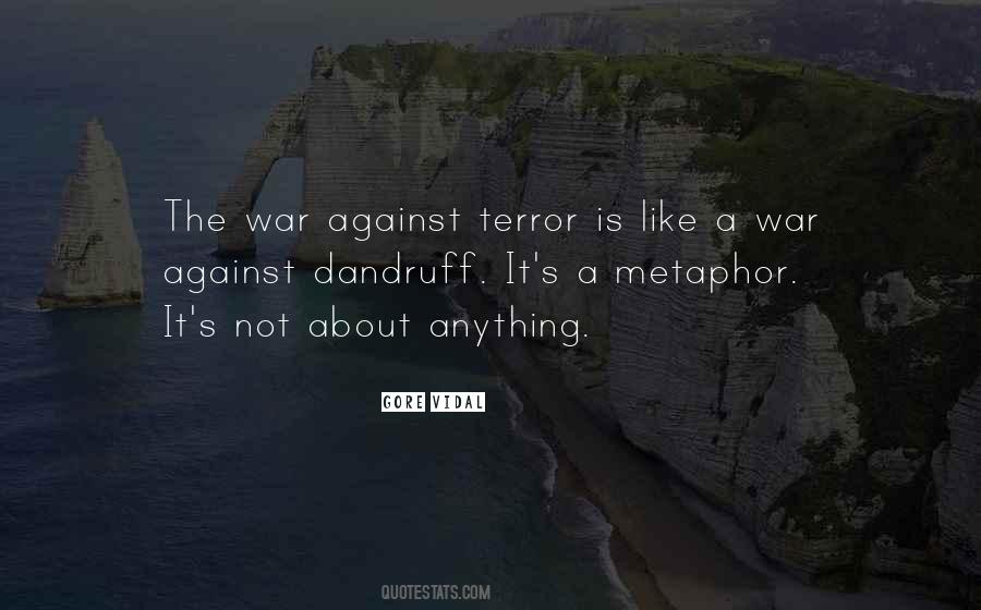 War Against Terror Quotes #852076