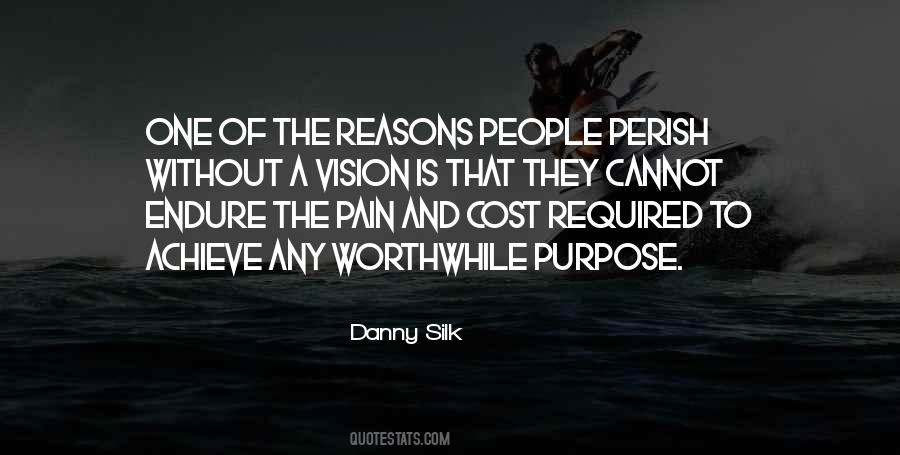 Quotes About Purpose And Vision #434716