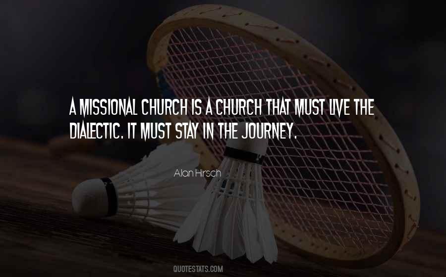 Quotes About Missional Church #1133668