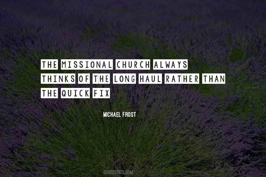 Quotes About Missional Church #1538068