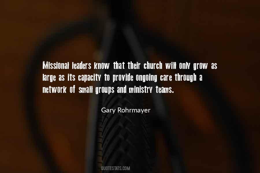 Quotes About Missional Church #1813428