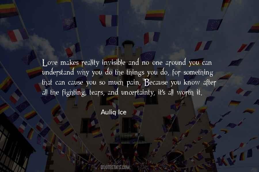 Quotes About Invisible Love #276379