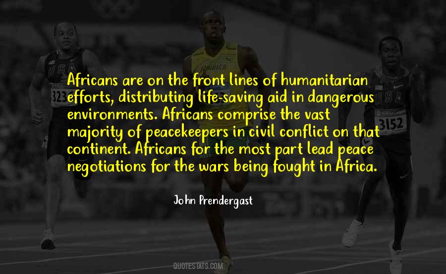 Peace Negotiations Quotes #1052058