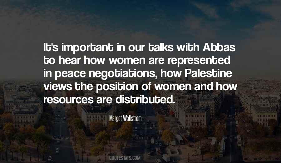 Peace Negotiations Quotes #1658401
