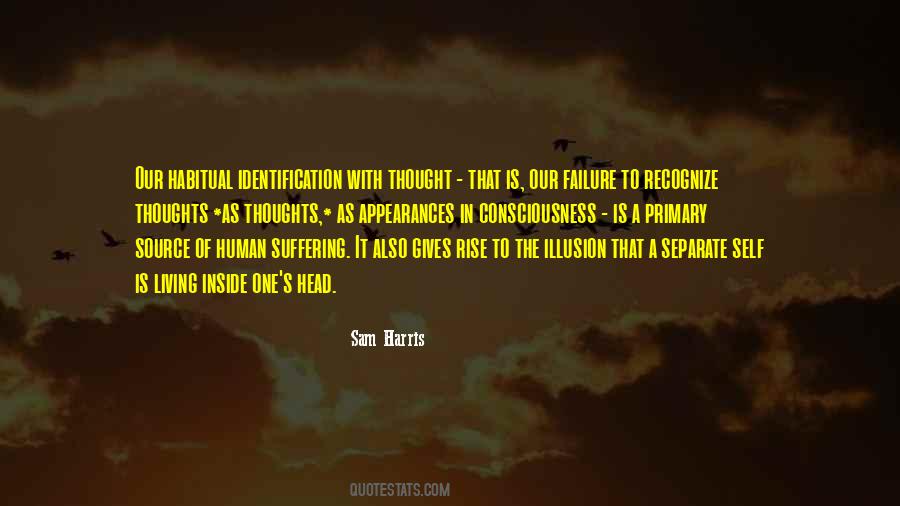 Thoughts Identification Quotes #1183861